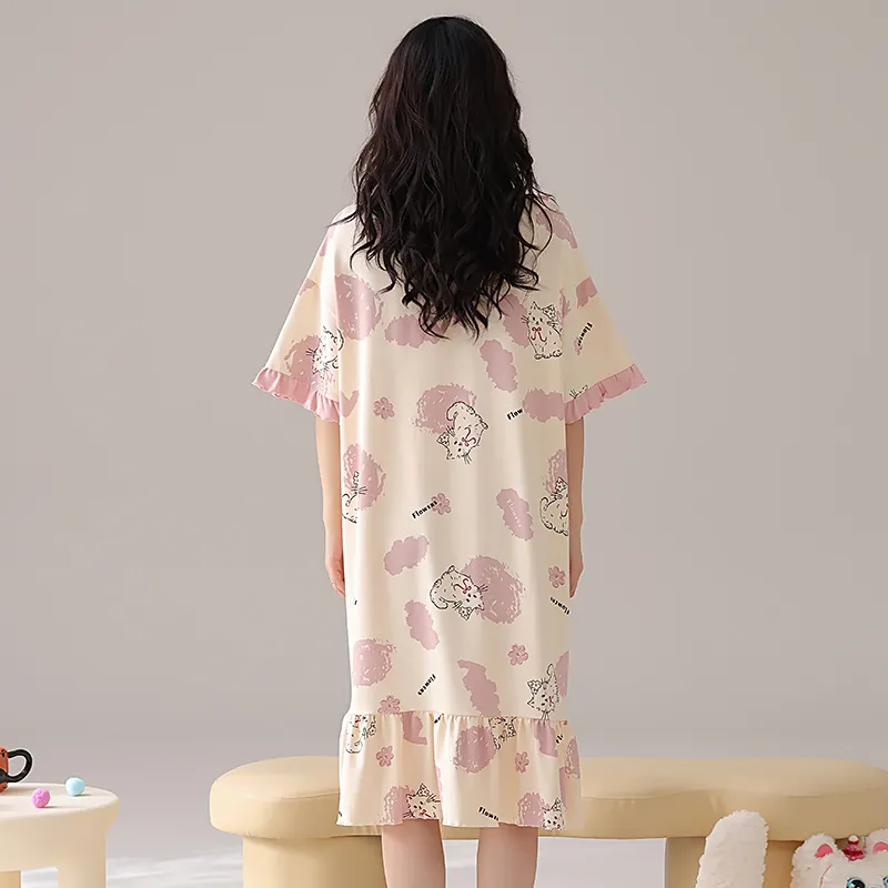 Pretty lady Women's Nightgowns-4