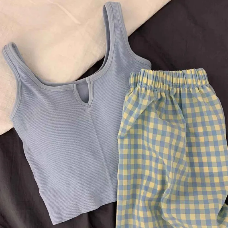 Pretty lady Women's Pajama Sets-3