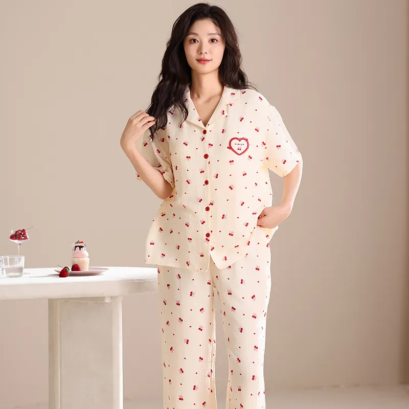 Pretty lady Women's Pajama Sets-5
