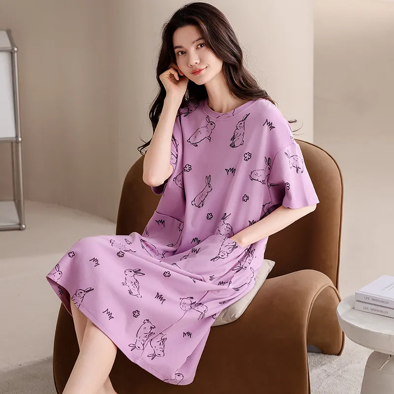 Pretty lady Women's Nightgowns-5