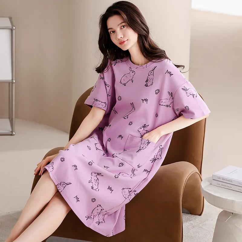 Pretty lady Women's Nightgowns-4