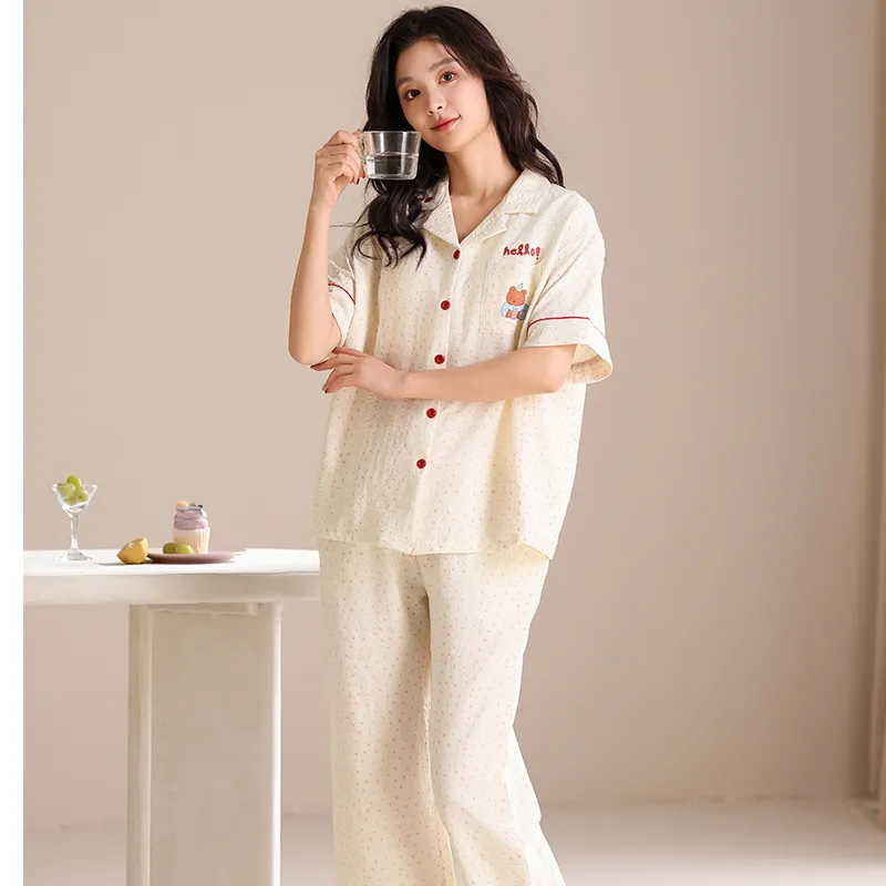 Pretty lady Women's Pajama Sets-5