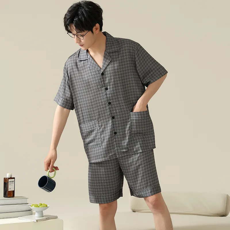 Pretty lady Men Pajama Sets-1