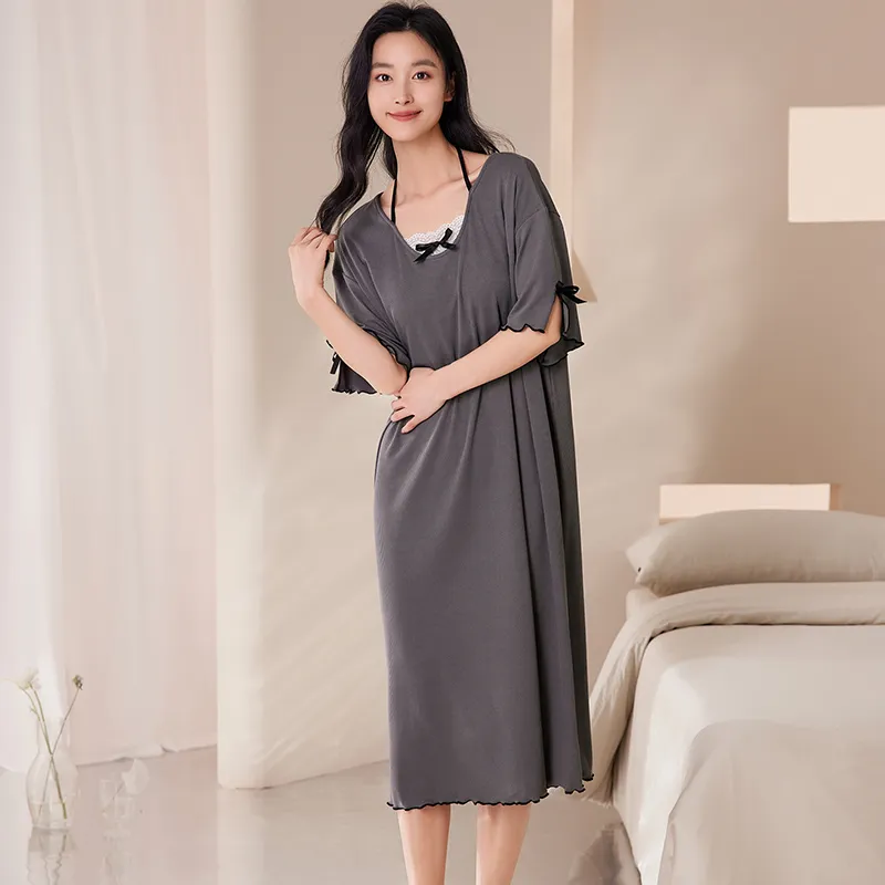 Pretty lady Women's Nightgowns-4