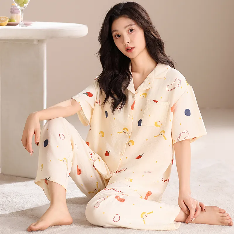 Pretty lady Women's Pajama Sets-2