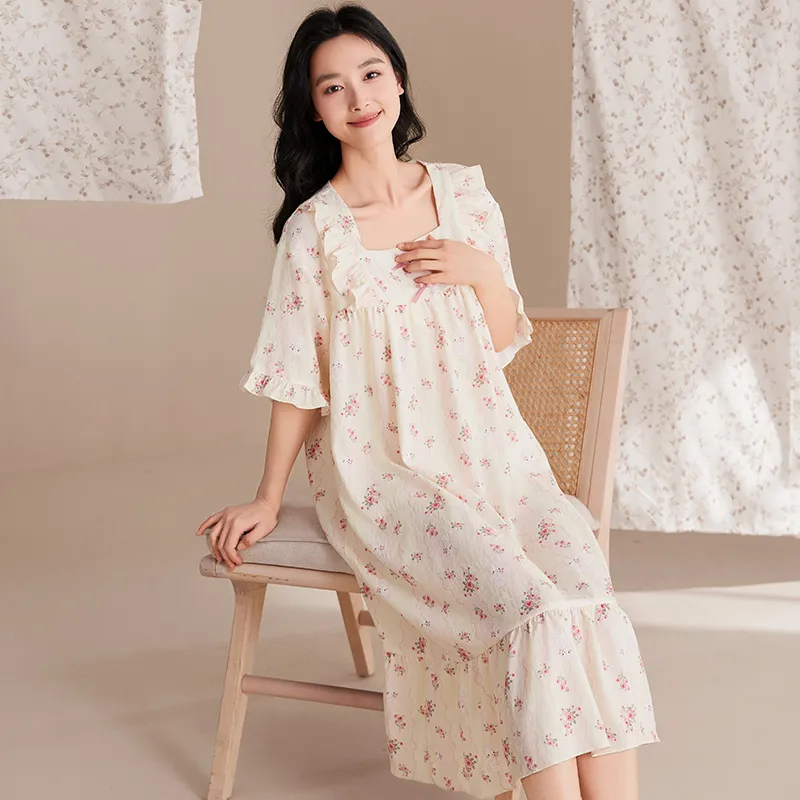 Pretty lady Women's Nightgowns-2