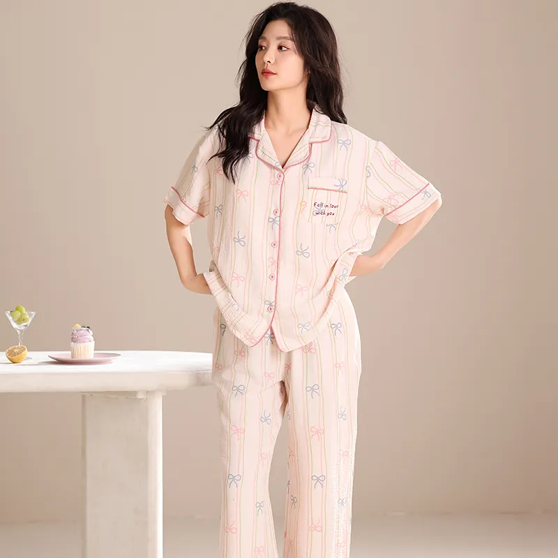 Pretty lady Women's Pajama Sets-5