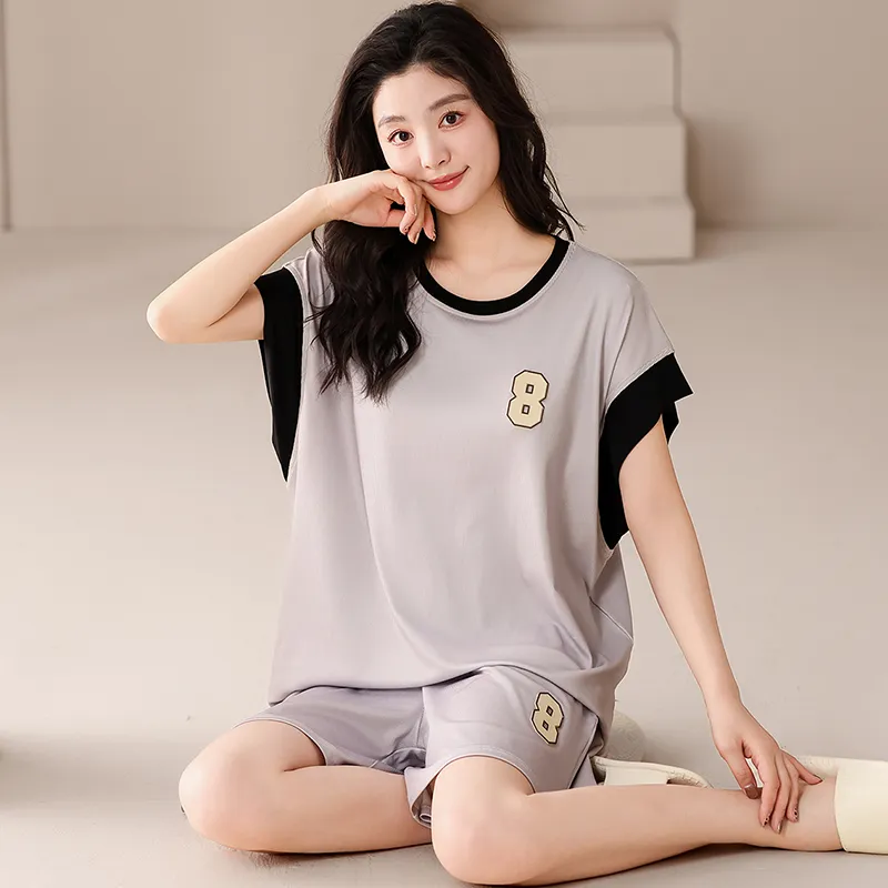 Pretty lady Women's Pajama Sets-2