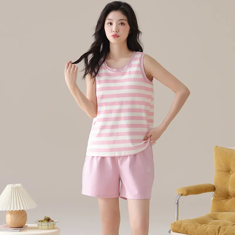 Pretty lady Women's Pajama Sets-4