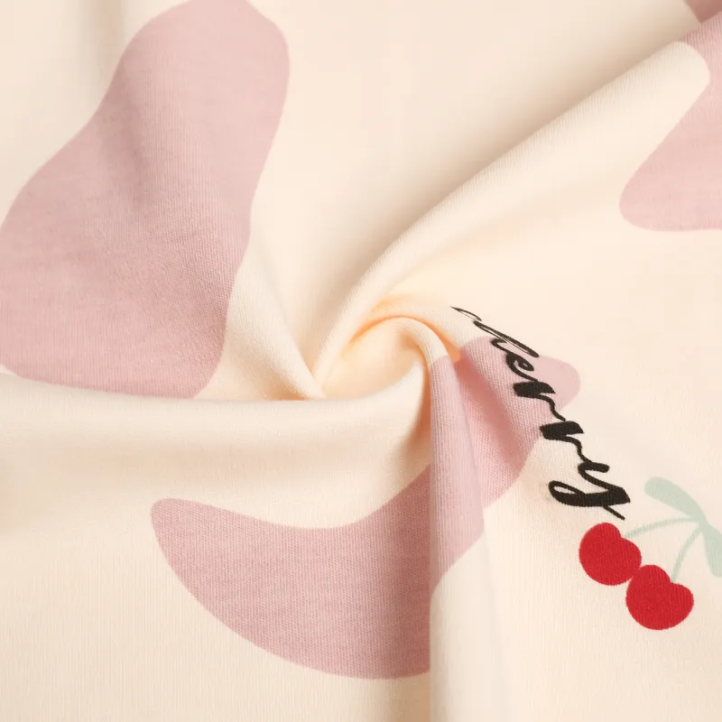 Pretty Lady Pajama Set Women's Pink Apricot-6