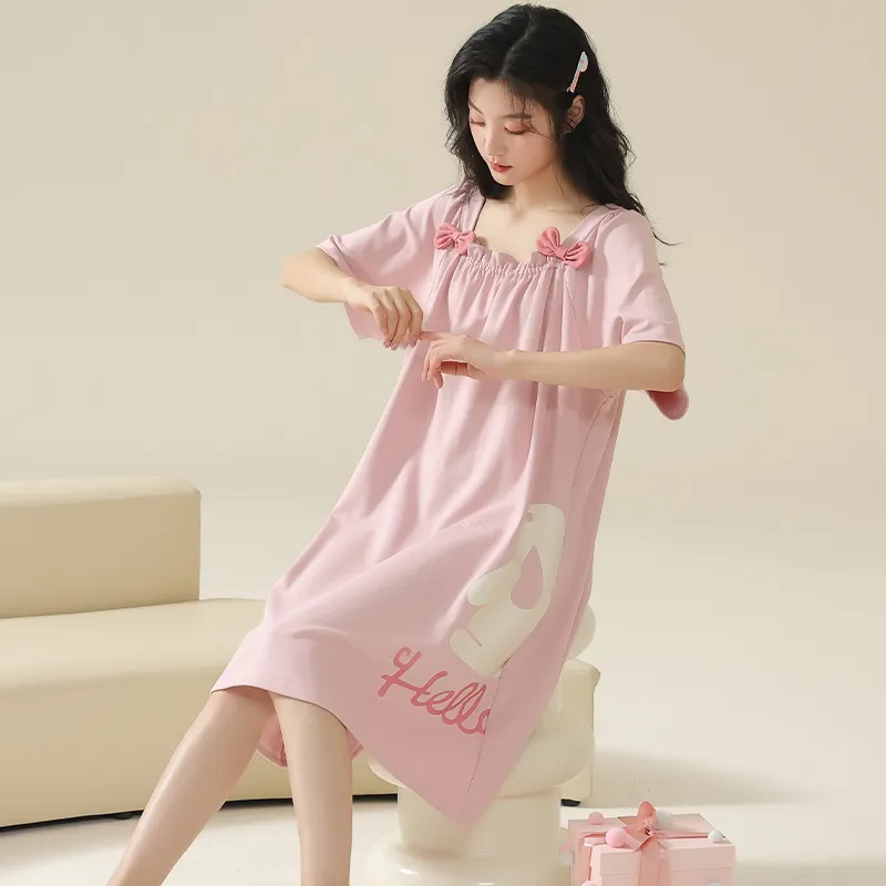 Pretty lady Women's Nightgowns-3
