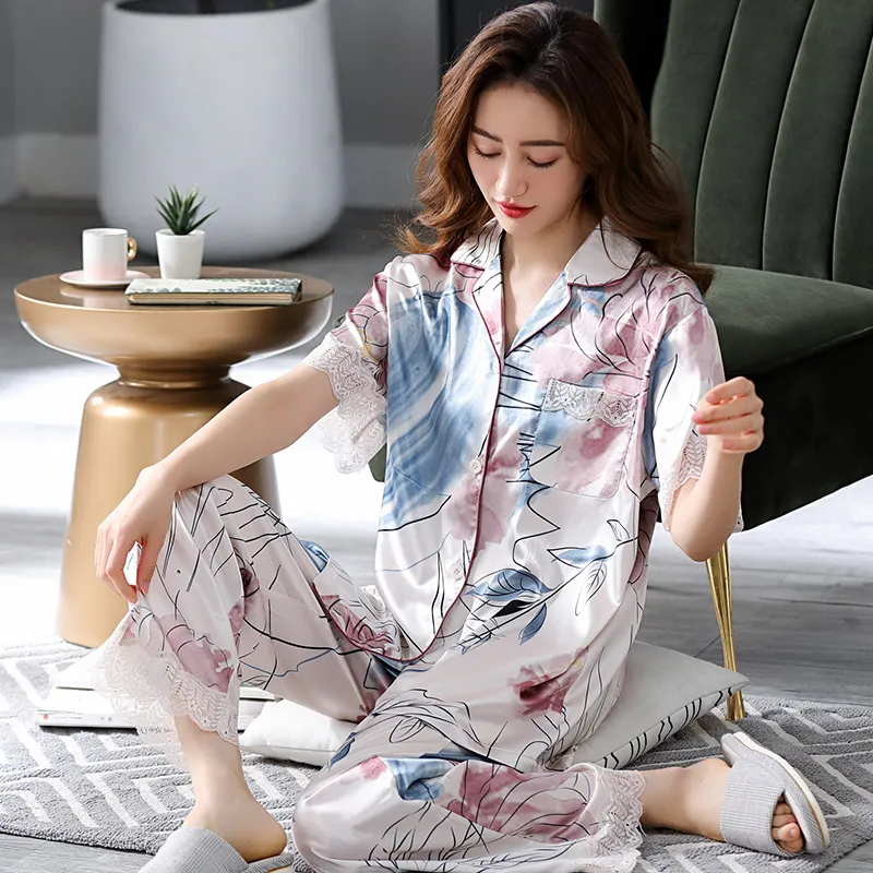 Pretty Lady Pajama Set Women's Image Color-4