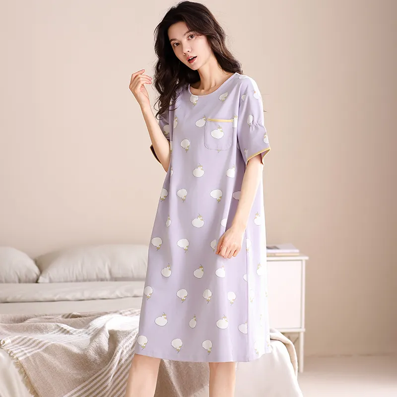 Pretty lady Women's Nightgowns-3