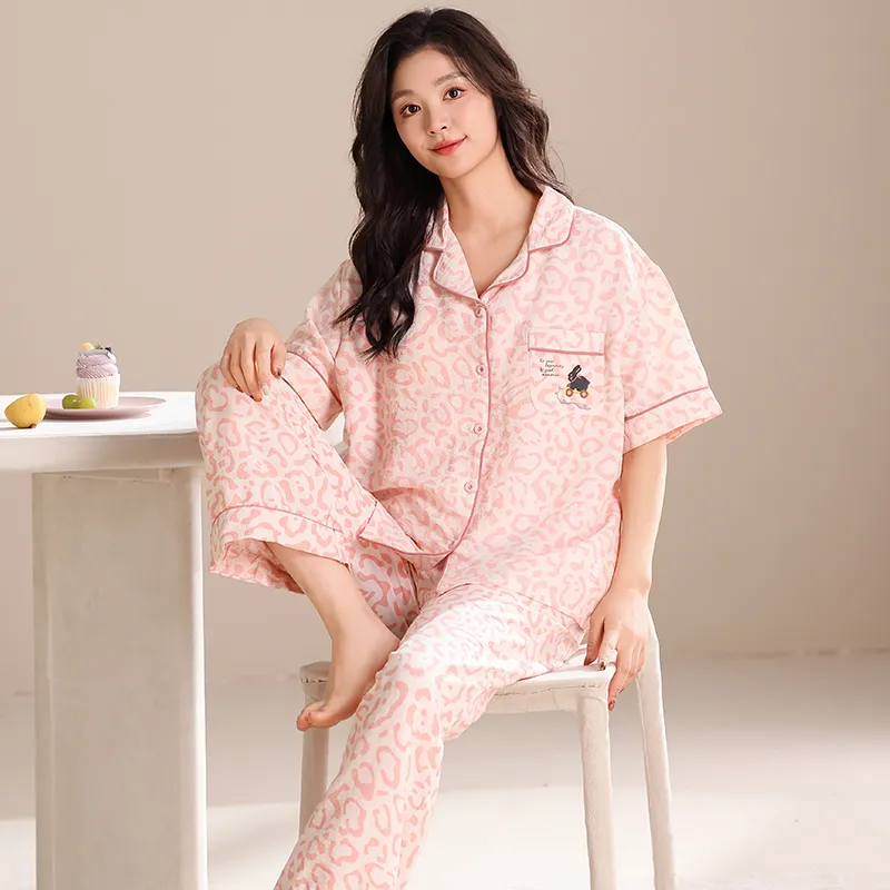 Pretty lady Women's Pajama Sets-2