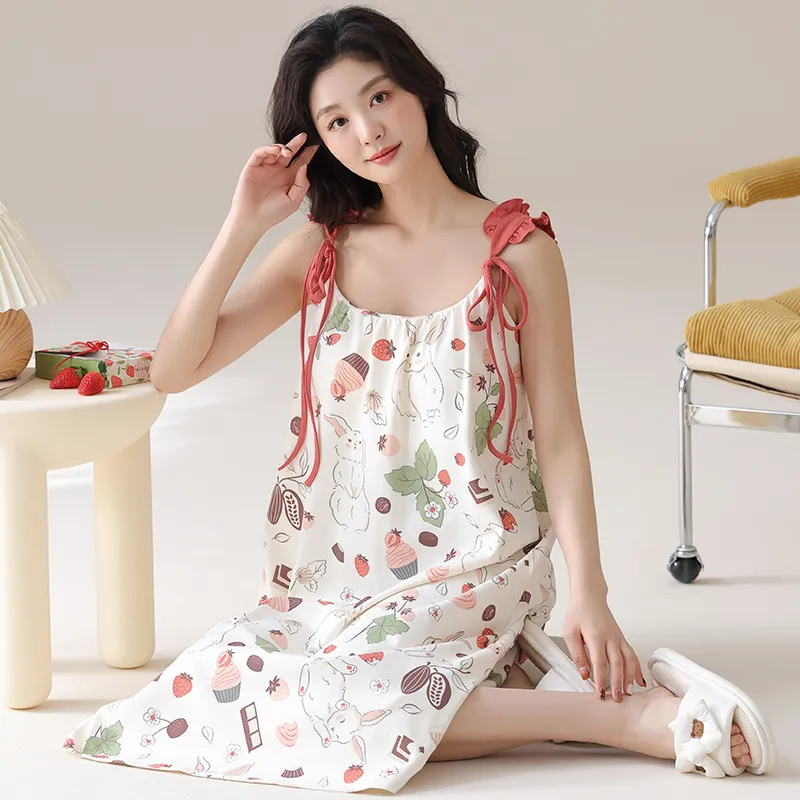 Pretty lady Women's Nightgowns-3
