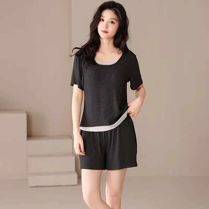 Pretty lady Women's Pajama Sets-3