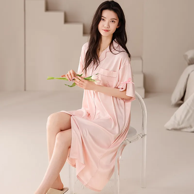 Pretty lady Women's Nightgowns-2