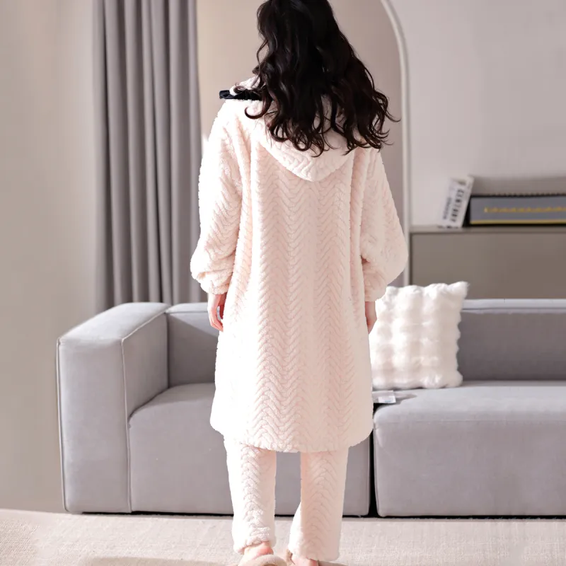 Pretty lady Women's Pajama Sets-3
