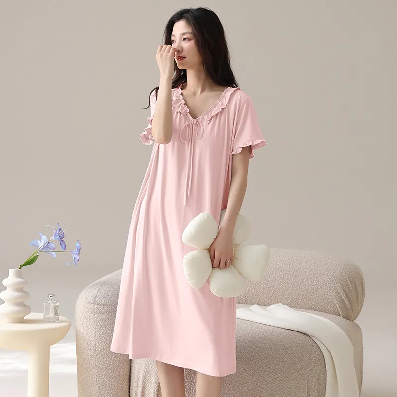 Pretty lady Women's Nightgowns-2