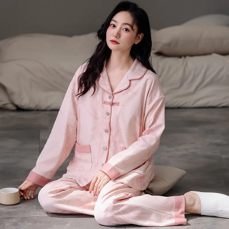 Pretty Lady Pajama Set Women's Dusty Pink-5