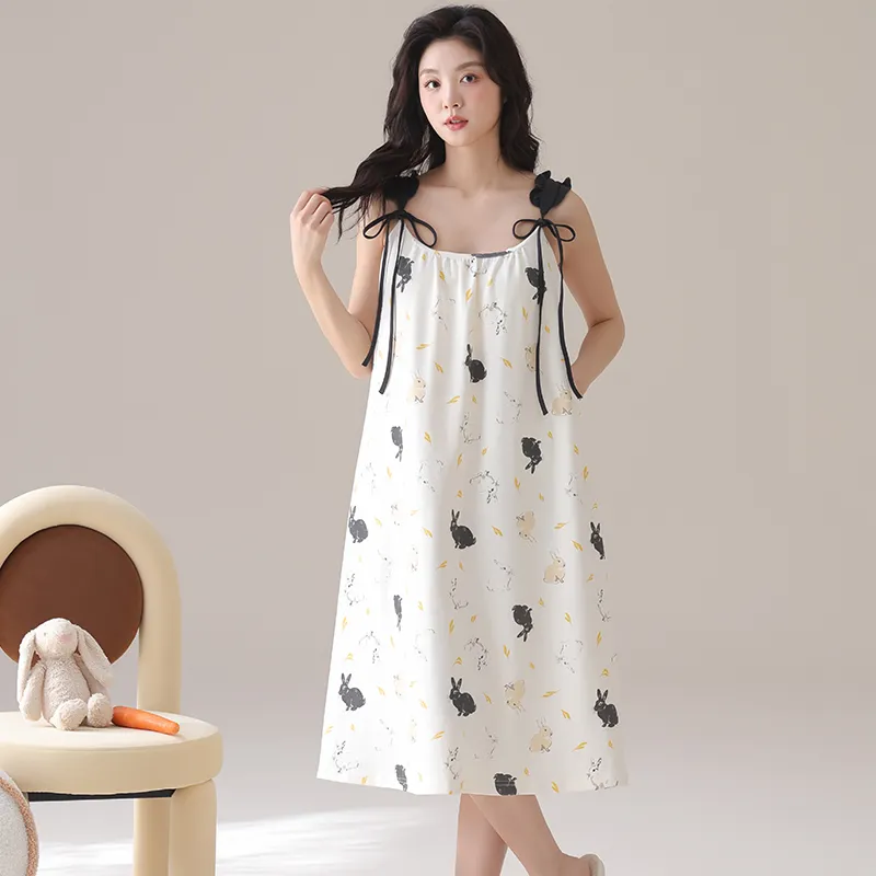 Pretty lady Women's Nightgowns-4