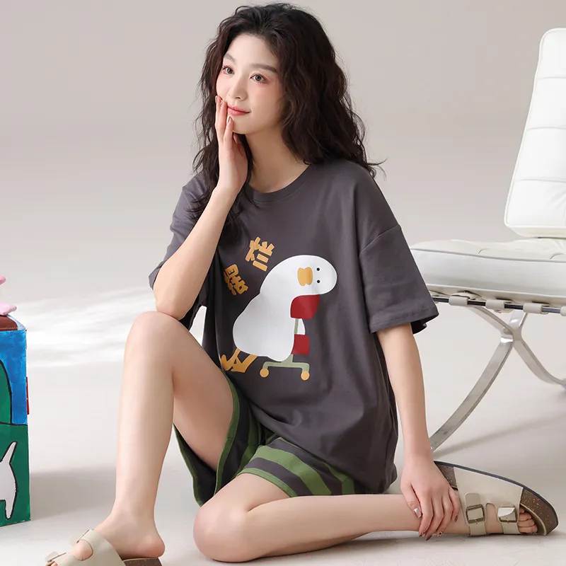 Pretty lady Women's Pajama Sets-2