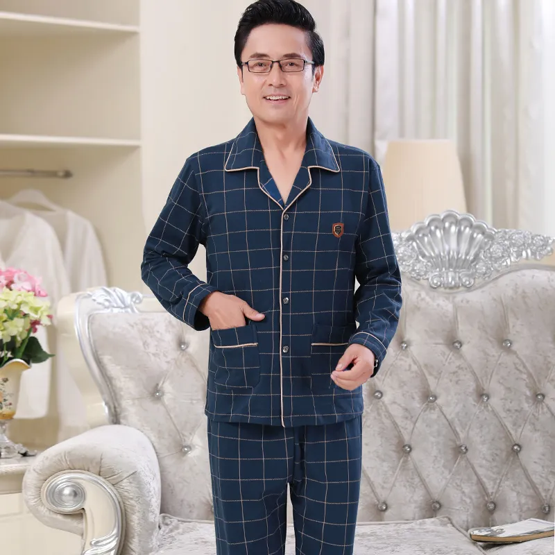 Pretty lady Men Pajama Sets-38