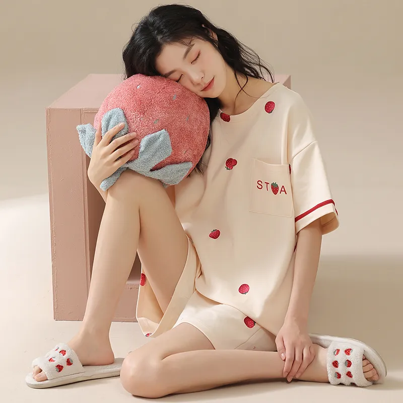 Pretty lady Women's Pajama Sets-5