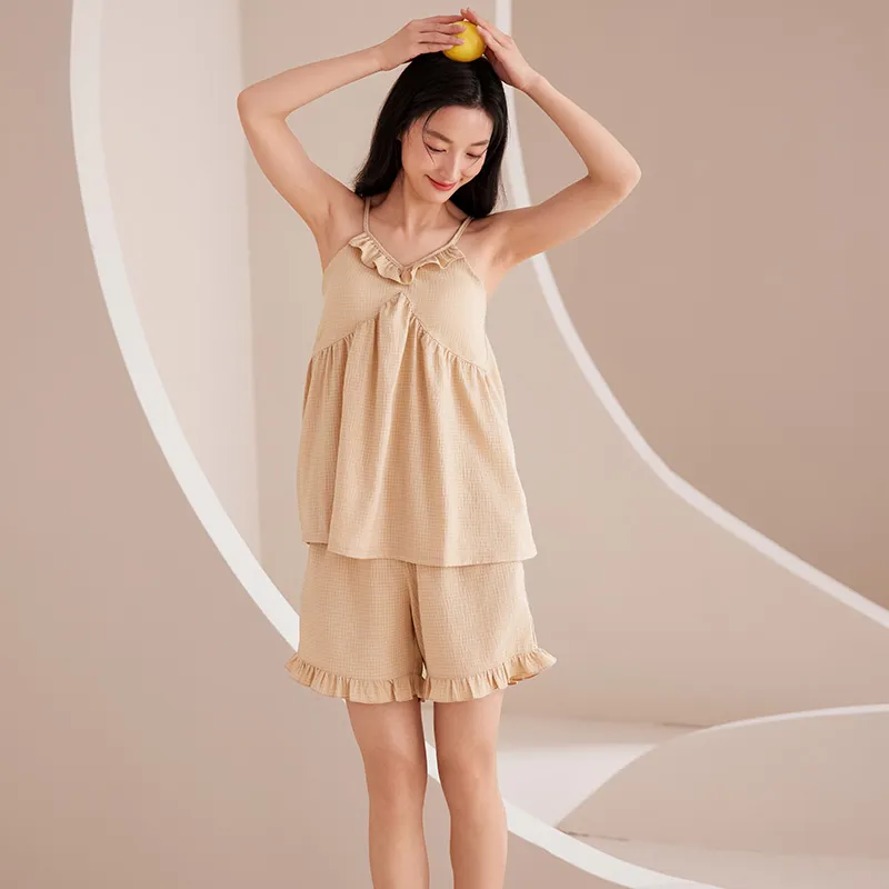 Pretty lady Women's Pajama Sets-4