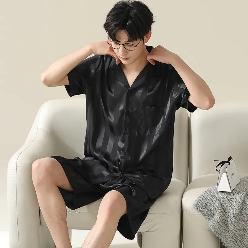 Pretty lady Men Pajama Sets-5