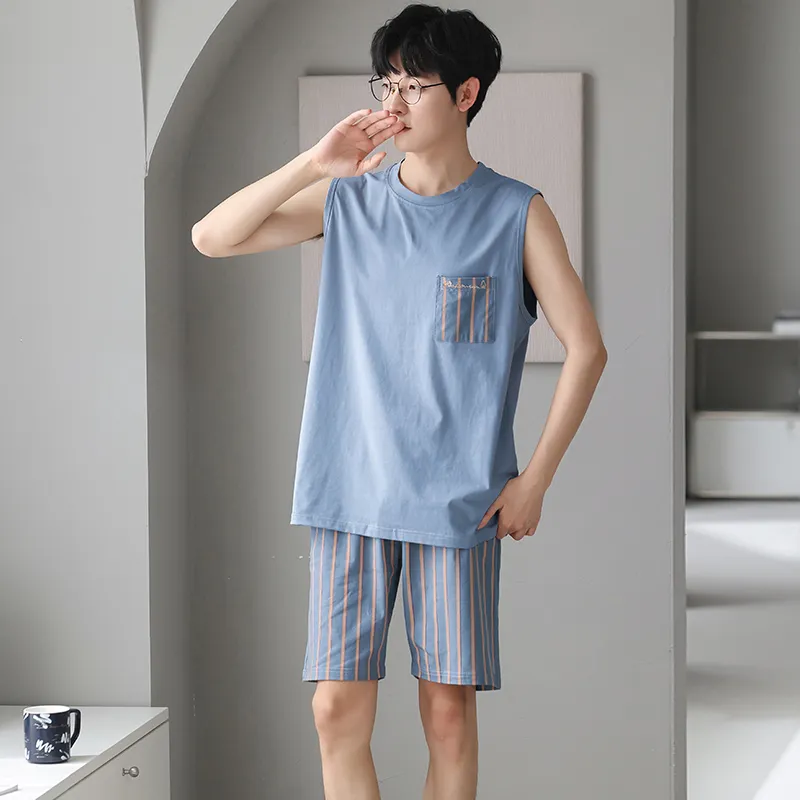 Pretty lady Men Pajama Sets-1