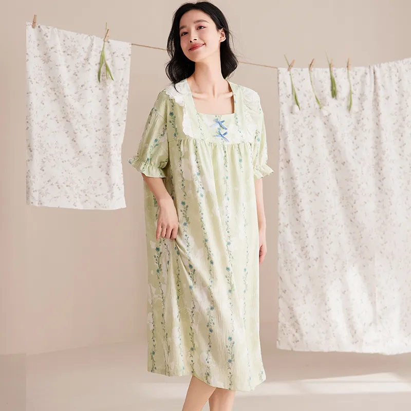 Pretty lady Women's Nightgowns-3