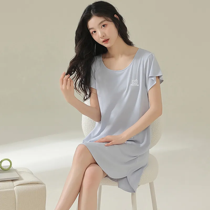 Pretty lady Women's Nightgowns-3