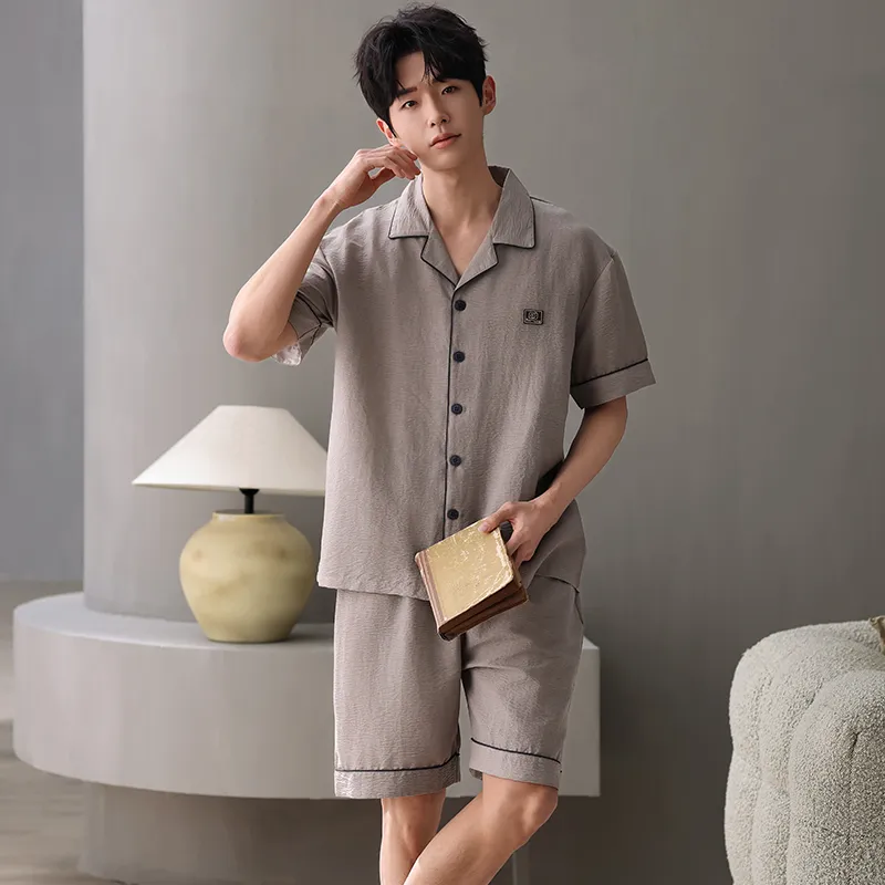 Pretty lady Men Pajama Sets-3