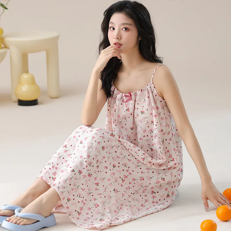 Pretty lady Women's Nightgowns-4