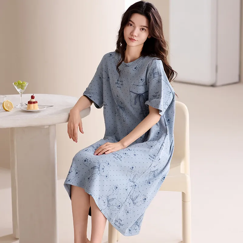 Pretty lady Women's Nightgowns-5