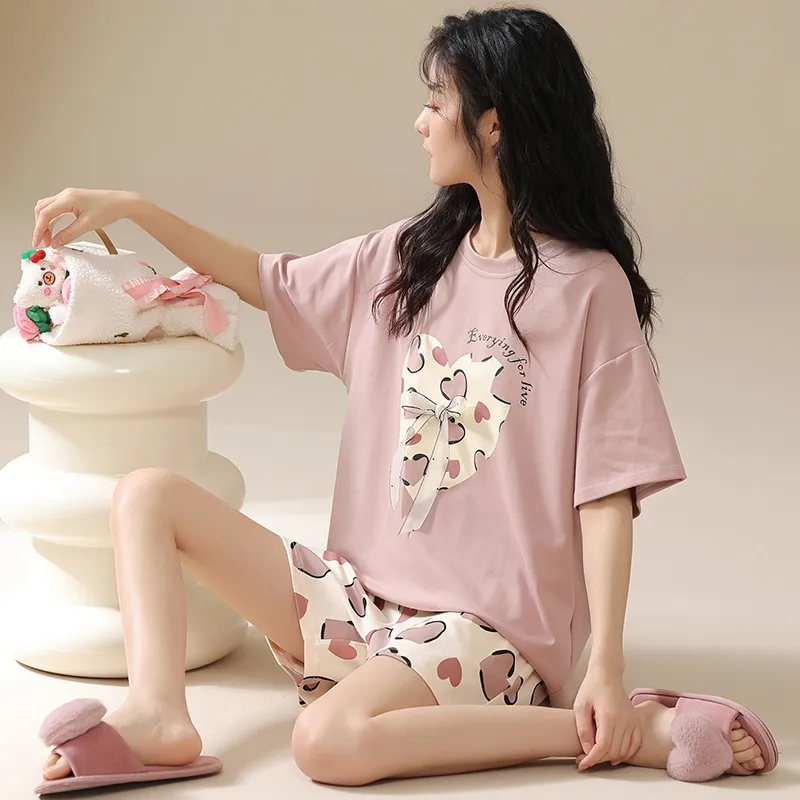 Pretty lady Women's Pajama Sets-3