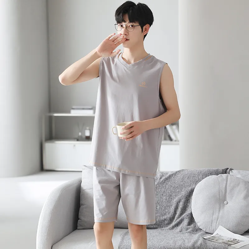 Pretty lady Men Pajama Sets-1