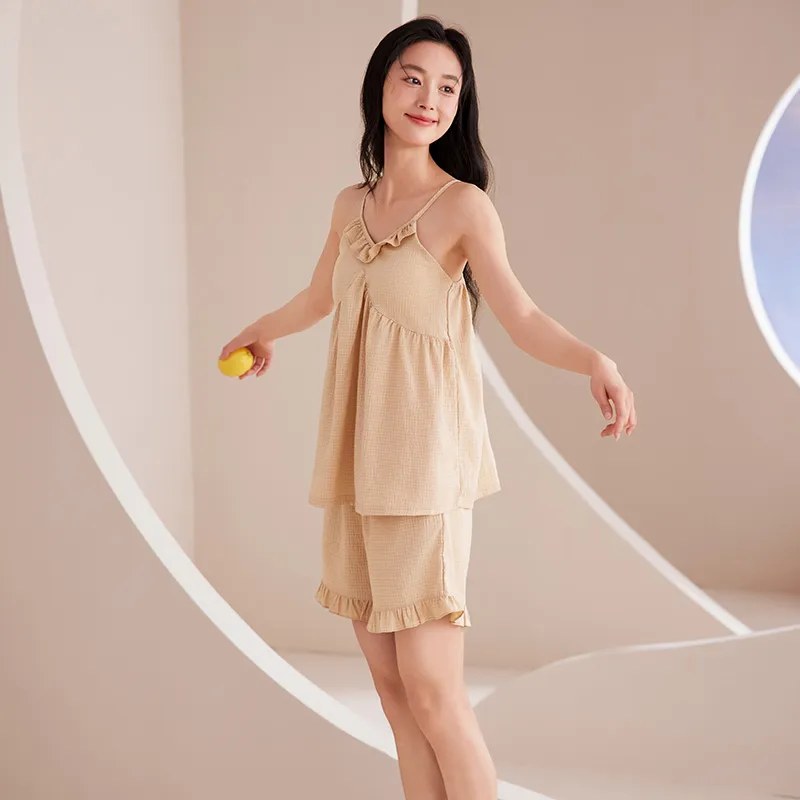 Pretty lady Women's Pajama Sets-3
