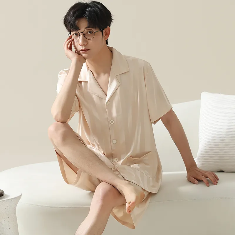 Pretty lady Men Pajama Sets-5