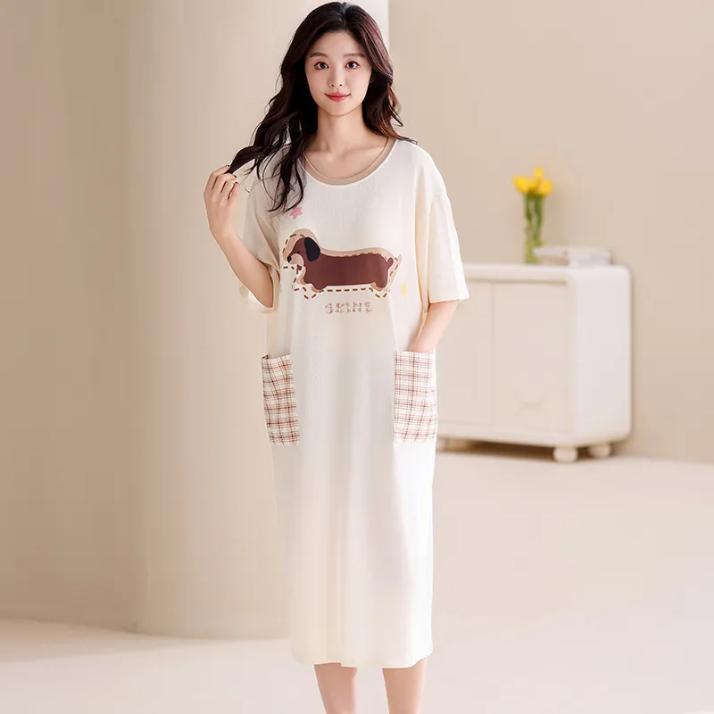 Pretty lady Women's Nightgowns-4