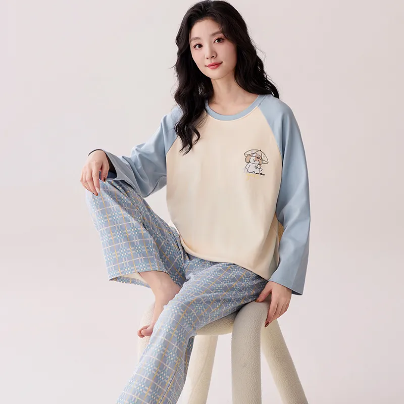 Pretty lady Women's Pajama Sets-4