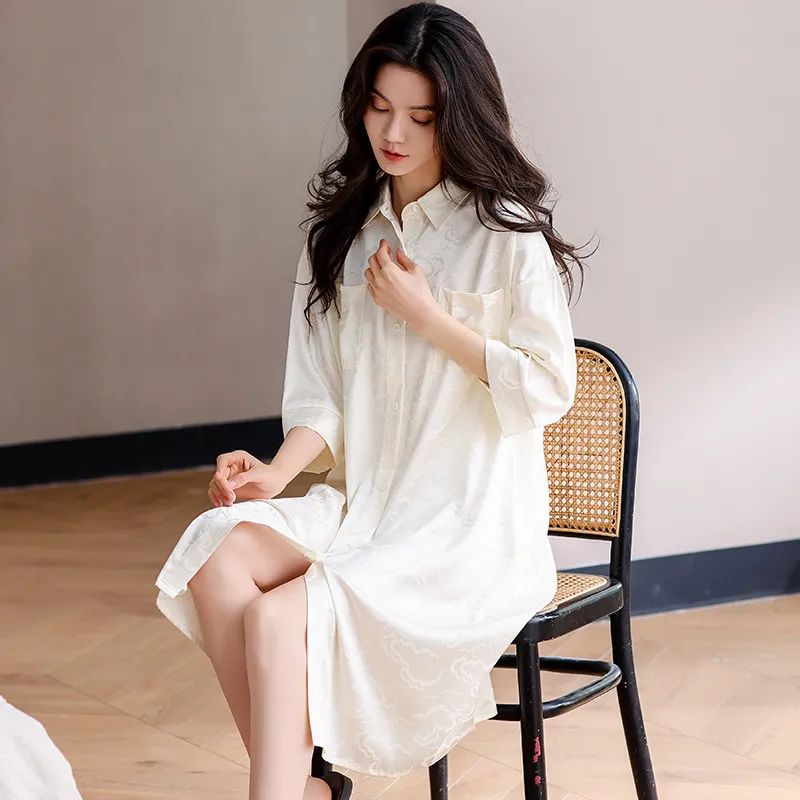 Pretty lady Women's Nightgowns-2