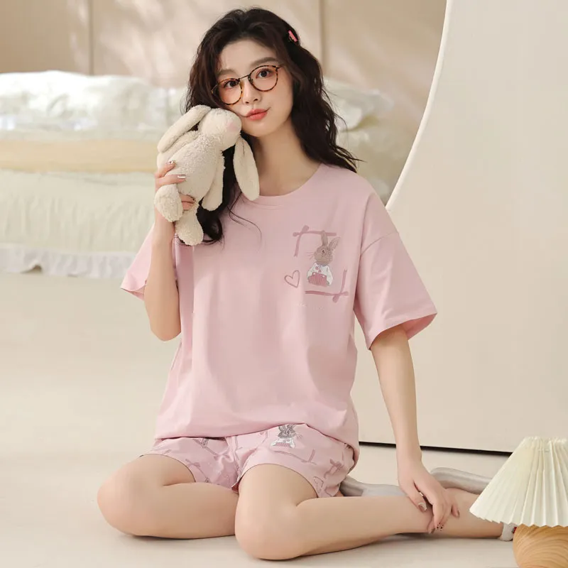 Pretty lady Women's Pajama Sets-5
