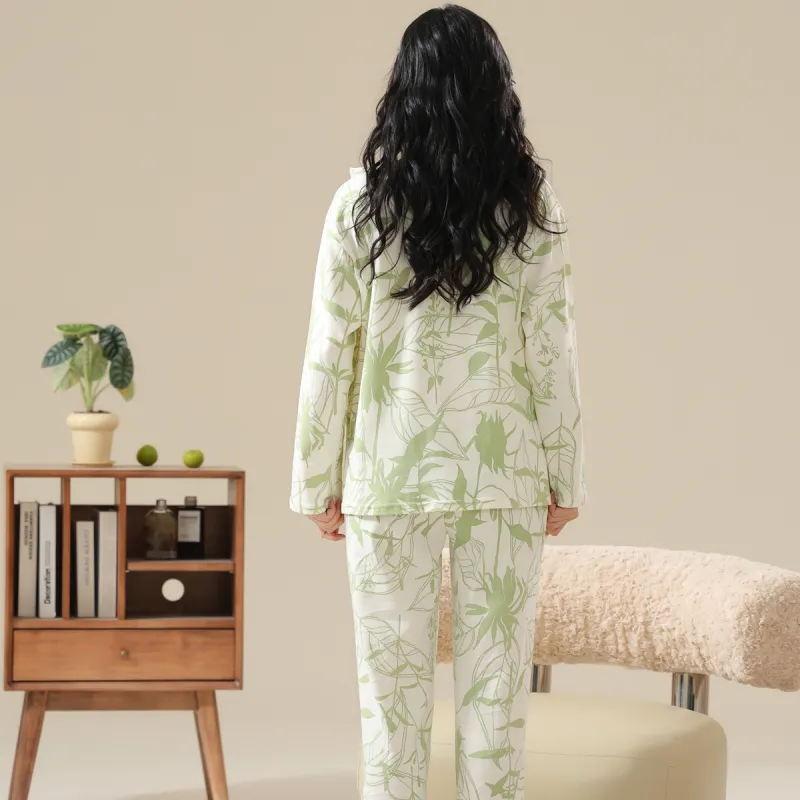 Pretty lady Women's Pajama Sets-3