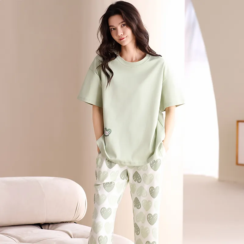 Pretty lady Women's Pajama Sets-4
