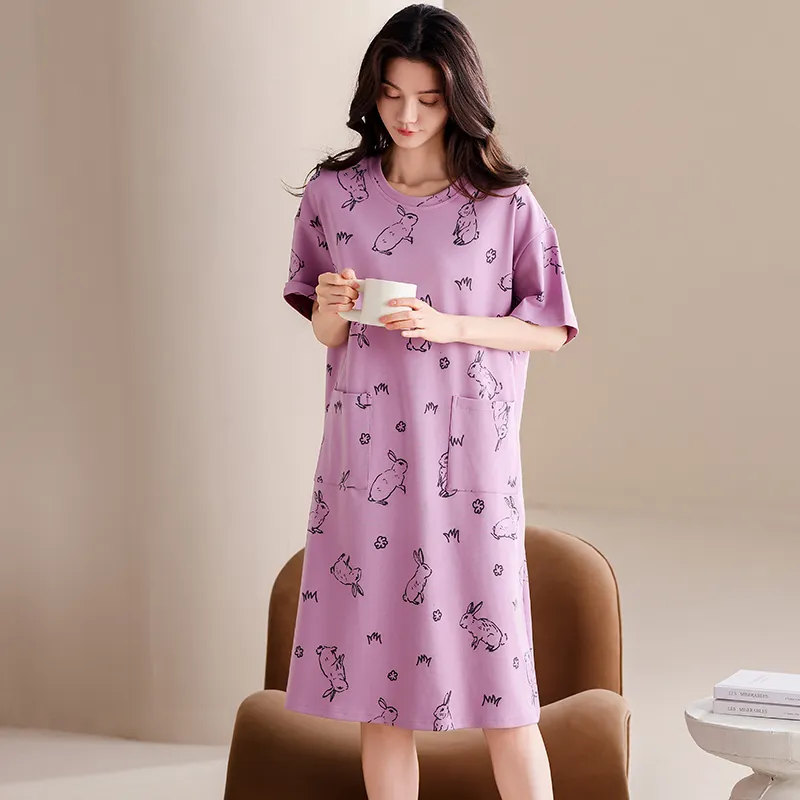 Pretty lady Women's Nightgowns-2