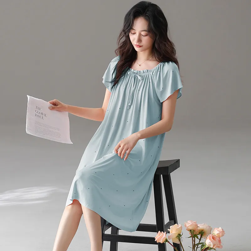Pretty lady Women's Nightgowns-4