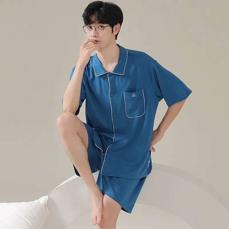 Pretty lady Men Pajama Sets-4