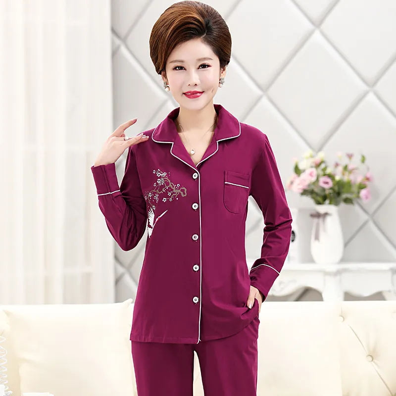 Pretty Lady Pajama Set Women's Image Color-1